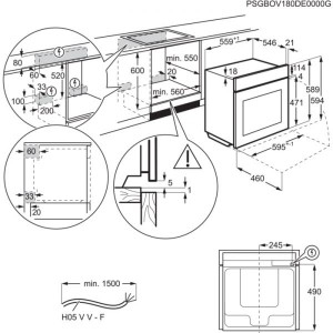 Electrolux EOB9S31WX Beépíthető sütő