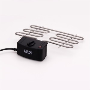 TOO BG-100B-2000W fekete elektromos BBQ grill 