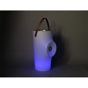 NGA Woody napelemes RGB LED álló italhűtő 