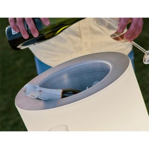 NGA Woody napelemes RGB LED álló italhűtő 