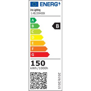 Iris Lighting UFO IL-HBL150W4000K 150W/28500lm/SMD 2835 LED csarnokvilágító lámpa 