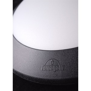 Fumagalli UMBERTA E27 fekete kültéri falilámpa 