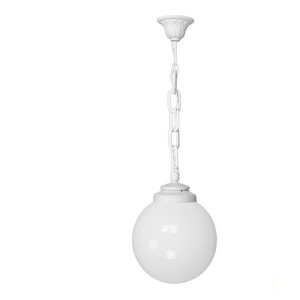 Fumagalli SICHEM/G250 E27 opál/fehér kültéri függeszték 
