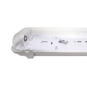 Iris Lighting JF6218 T8 LED fénycsőre előkészített por- és páramentes lámpatest IP65 60cm 