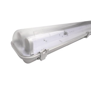 Iris Lighting JF6236 T8 LED fénycsőre előkészített por- és páramentes lámpatest IP65 120cm fém békazárral 