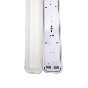 Iris Lighting JF6236 T8 LED fénycsőre előkészített por- és páramentes lámpatest IP65 120cm fém békazárral 