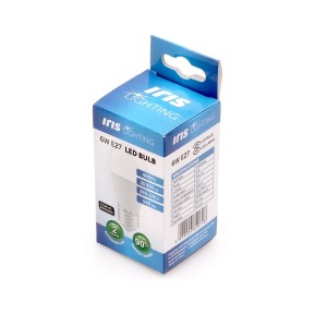 Iris Lighting Global Bulb E27 G45 6W/4000K/540lm LED fényforrás 