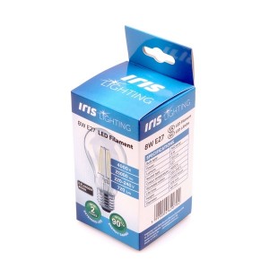 Iris Lighting Filament A Bulb E27 FLA60 8W/4000K/720lm LED fényforrás 