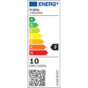 Iris Lighting T8 60 10W/4000K/1000lm G13 üveg 60 cm LED fénycső 