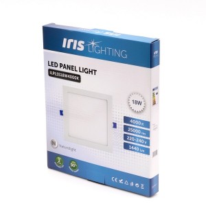 Iris Lighting PLSS-18W 18W/1440lm/4000K álmennyezeti négyzet alakú led panel 