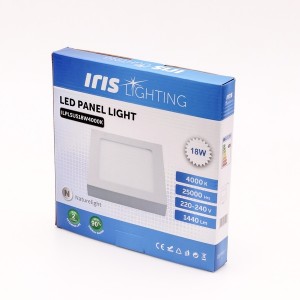 Iris Lighting PLSUS-18W 18W/1440lm/4000K mennyezeti négyzet alakú LED panel 