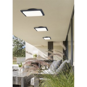 TRIO 620160142 Trave 18W 1750lm 3000K antracit mennyezeti lámpatest 