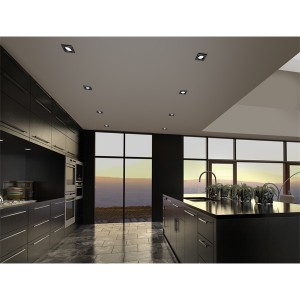 TRIO 650410132 Pamir 5W 345lm 3000K fekete süllyesztett lámpatest 