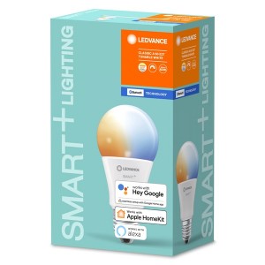 Ledvance Smart+ Bluetooth vezérlésű 9W állítható színhőmérsékletű E27, dimmelhető körte alakú LED fényforrás 