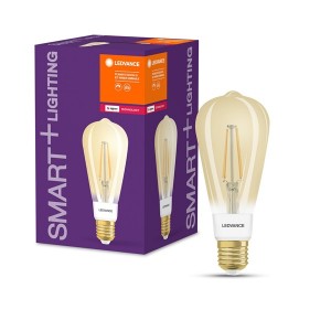 Ledvance Smart+ 6W 2400K E27, dimmelhető Edison alakú filament LED fényforrás 
