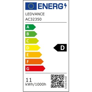 Osram Value átlátszó üveg búra E27 11W, 1521m, 4000K hideg fehér LED körte izzó 