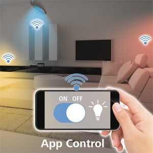 Hama 176584 E27 10W fehér okos Wifi LED izzó 
