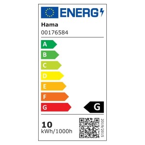 Hama 176584 E27 10W fehér okos Wifi LED izzó 
