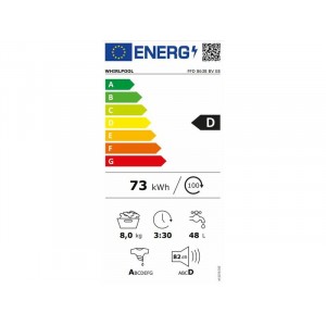 Whirlpool FFD 8648 BV EE Elöltöltős mosógép