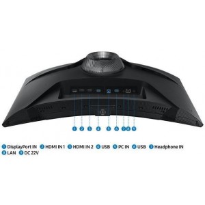 Samsung LS27BG650EUXEN 27'' Ívelt WQHD 240 Hz 16:9 FreeSync VA Smart LED Gamer Monitor