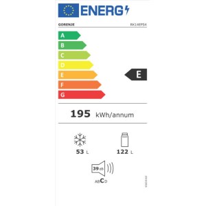 Gorenje RK14EPS4 alulfagyasztós hűtőszekrény