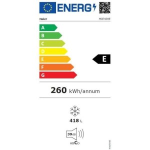 HAIER HCE420E Fagyasztóláda