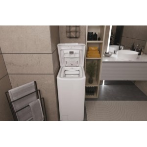 HAIER THASN476TM4-S Felültöltős mosógép 7 kg, fehér, 16 program, inverter, WIFI