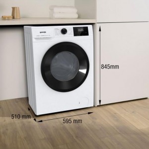 Gorenje W3NGPI74A3S Elöltöltős keskeny mosógép