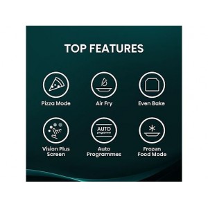 HISENSE BIM406A8B Beépíthető kompakt sütő és mikrohullámú sütő