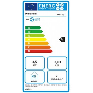 HISENSE APH12QC Mobil klíma 3,5 kW hűtő-fűtő