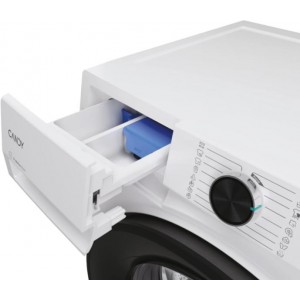 CANDY BR 48SBL6-S Elöltöltős mosógép 8 kg, WIFI, mix power system, fehér, inverter, 16 program