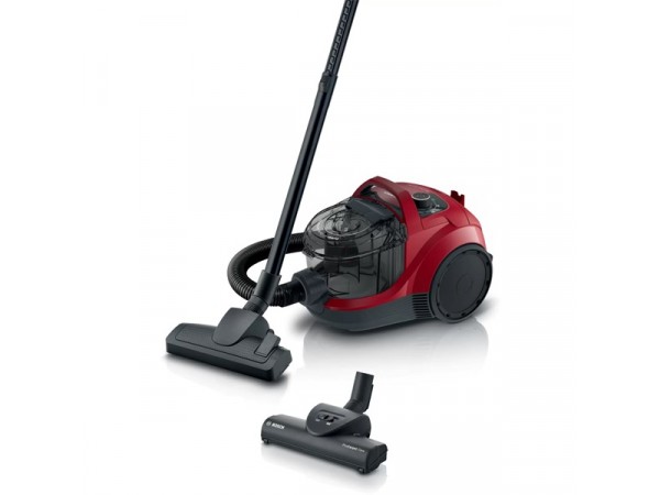 Bosch BGC21X350 Serie 4 vörös porzsák nélküli porszívó 