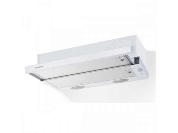 Faber Flexa LED W/X A60 fehér-inox beépíthető teleszkópos páraelszívó 