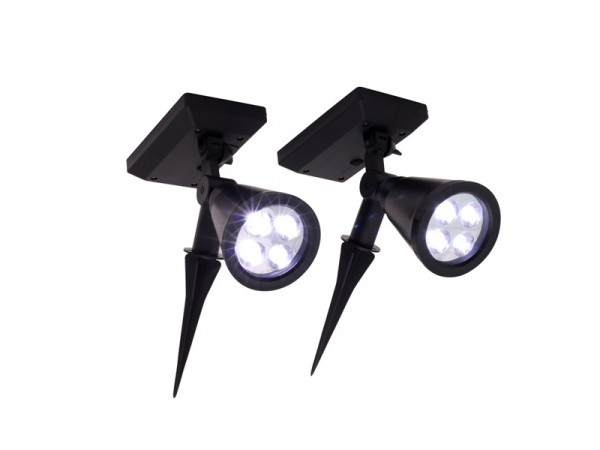 TOO GS-SL003B-4LED 2db kültéri szolár LED lámpa 