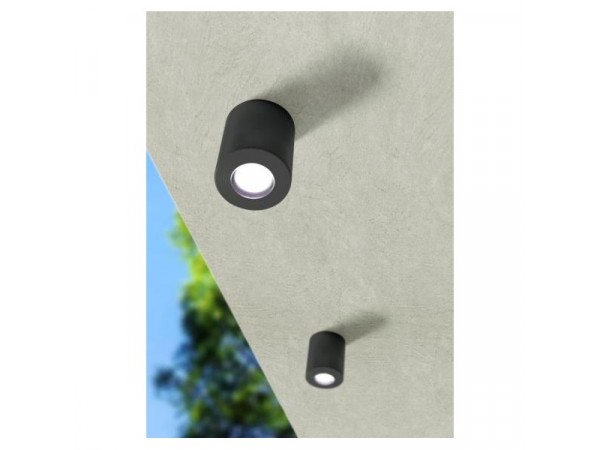 Fumagalli FRANCA 90 2L LED 10W GU10 fekete kültéri falilámpa 