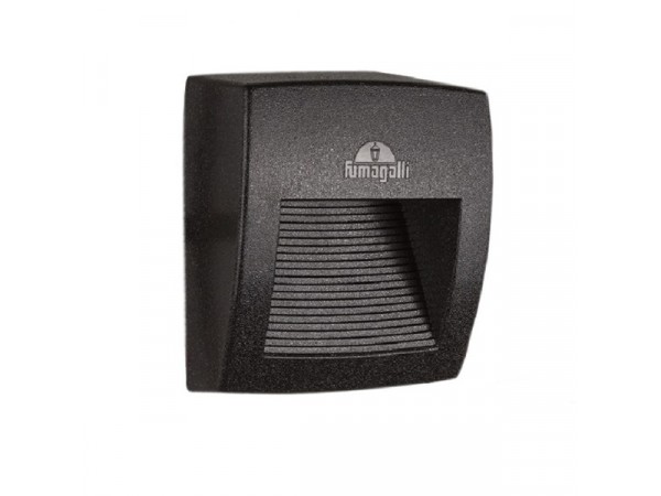 Fumagalli LORENZA 150 LED 4W 4K R7S fekete kültéri falilámpa 