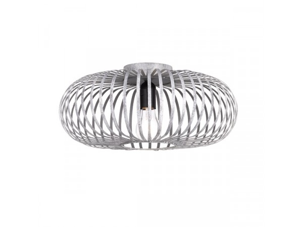 TRIO 606900161 Johann 60W E27 antik szürke mennyezeti lámpatest 