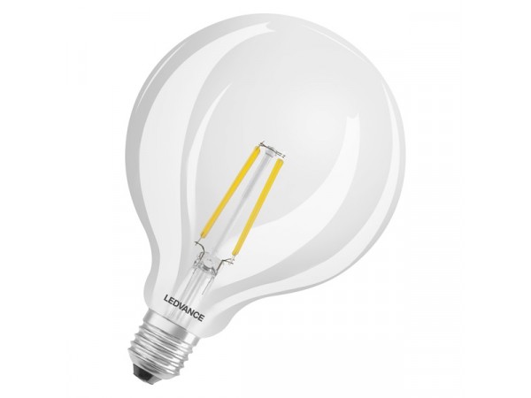 Ledvance Smart+ Wifi vezérlésű 5,5W 2700K E27 dimmelhető filament nagygömb LED fényforrás 