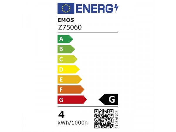 Emos Z75060 GU10 3W 220lumen természetes fehér LED spot izzó 