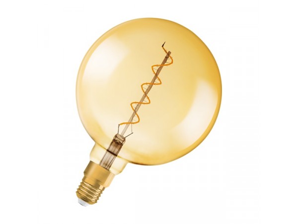 Osram Vintage átlátszó üveg búra/5W/300lm/2000K/E27 LED gömb izzó 