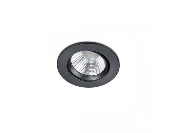 TRIO 650510132 Pamir 5W 345lm 3000K fekete süllyesztett lámpatest 