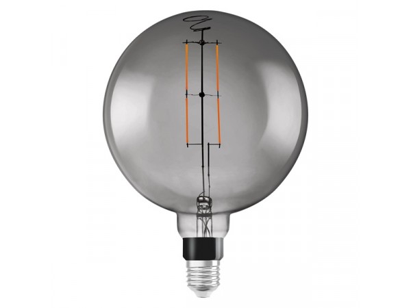 Ledvance Smart+ Bluetooth vezérlésű 6W 2700K E27, dimmelhető nagygömb alakú filament LED fényforrás 