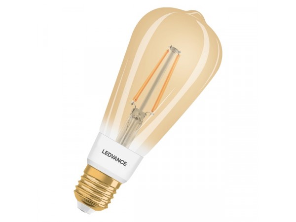 Ledvance Smart+ 6W 2400K E27, dimmelhető Edison alakú filament LED fényforrás 