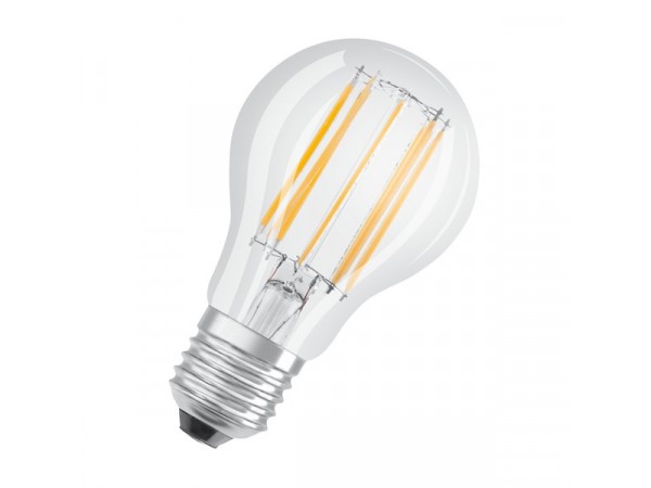 Osram Value átlátszó üveg búra E27 11W, 1521m, 4000K hideg fehér LED körte izzó 