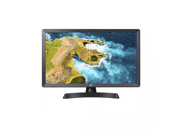 LG 23,6" 24TQ510S-PZ HD ready LED Smart fekete TV-monitor 