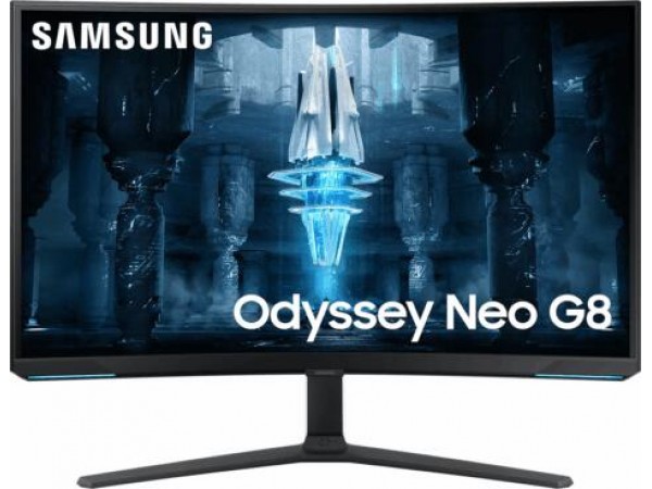 Samsung LS32BG850NPXEN Ívelt gamer monitor 32", VA, 1000R, 3840x2160, UHD, 240hz, FreeSync Premium Pro, Nvidia G-sync, HDR 2000