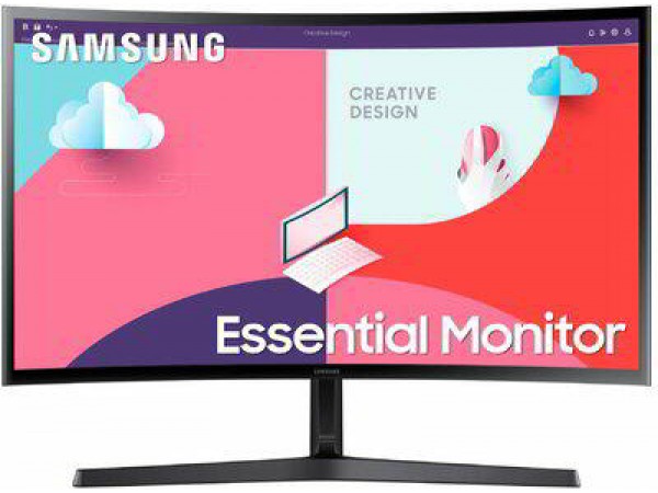 Samsung LS24C360EAUXEN 24'' Ívelt FullHD 75 Hz 16:9 FreeSync VA LED Monitor