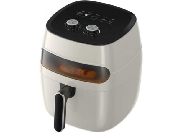 TOO AF-120W-1350 W Fehér 5,2 L forrólevegős ablakos sütő