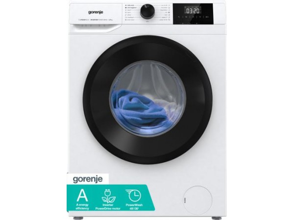 Gorenje W3NGPI74A3S Elöltöltős keskeny mosógép