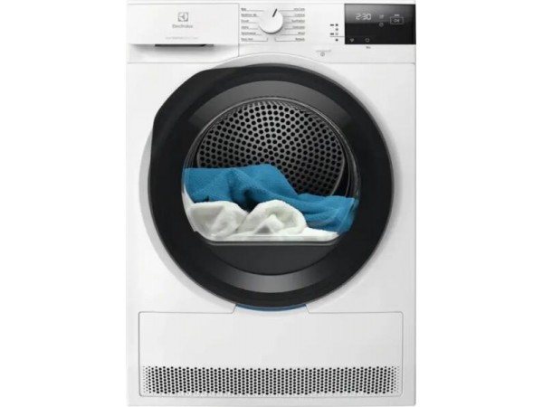 ELECTROLUX EW6D28CBE Hőszivattyús szárítógép 8kg, inverter, EcoFlow Filter, sötétszürke ajtó